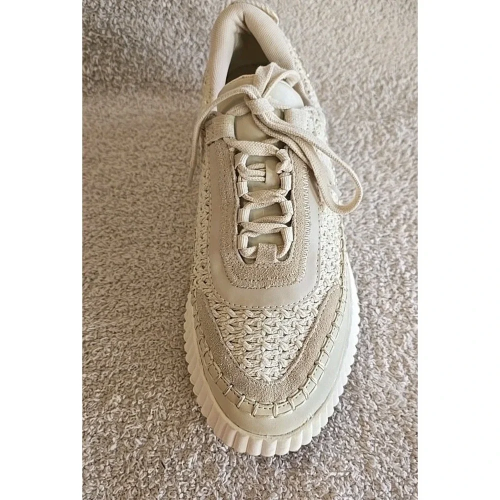 Dolce Vita‎ Dolen Sneakers in Sandstone Knit Women's Size 10 Platform Shoes